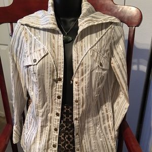 Cache women’s stretchy top